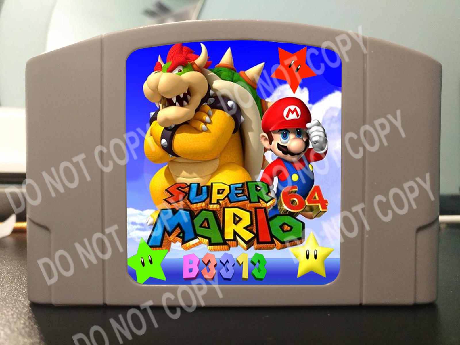 Super Mario 64 B3313 - USA ENGLISH - for play on the N64