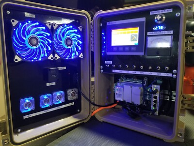 Allen-Bradley PLC Trainer Training Kit Micro820 with Panelview  HMI TRAINING!!