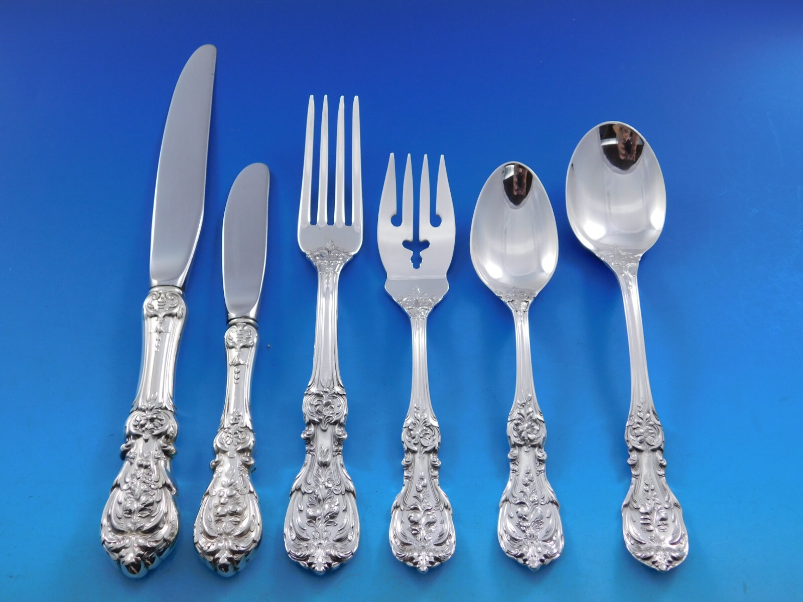 純銀　Reed & Barton Francis I ティースプーン2本 Reed & Barton Francis I Teaspoon 5 7/8