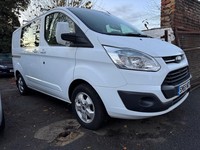 2015 Ford Transit Custom 2.2 TDCi 125ps Low Roof D/Crew Cab Limited Van Crew Van