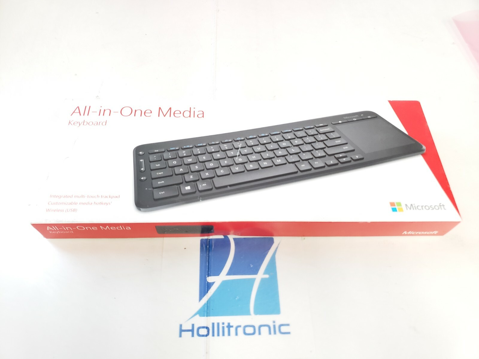 Microsoft Wireless All-In-One Media Keyboard N9Z-00001