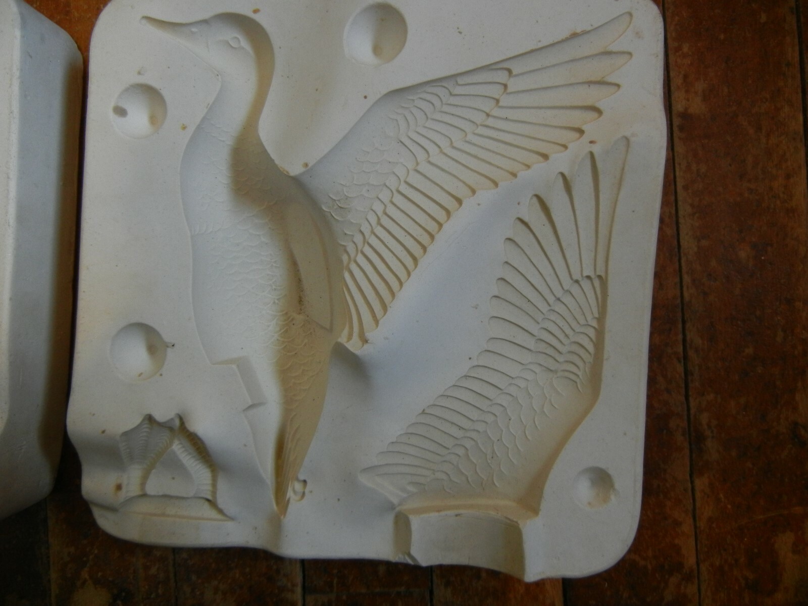 Vintage Duncan Male Decorator Duck DWN 274 1966 Ceramic mold