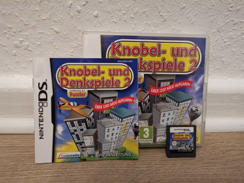 Knobel- und Denkspiele 2 für Nintendo DS + Lite + Dsi + XL + 3DS 2DS OVP