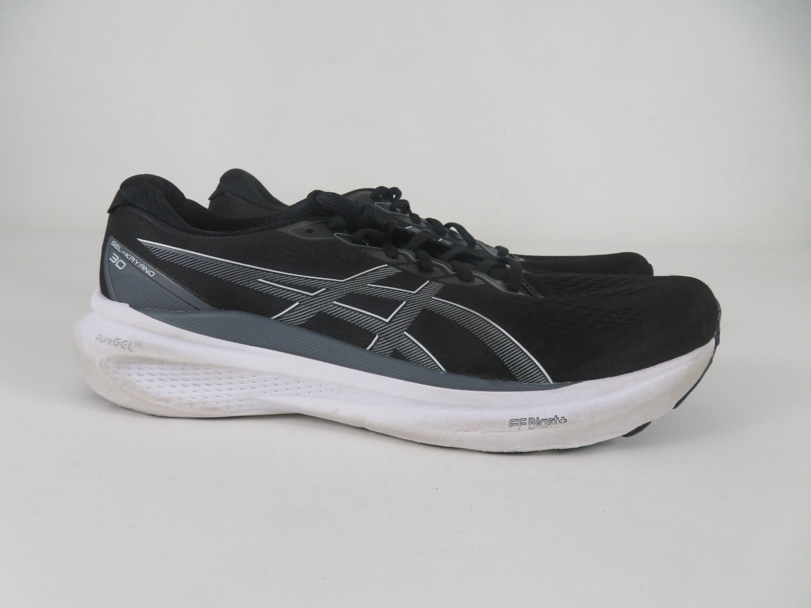 ASICS GEL-KAYANO30 ブラック/ホワイト Asics Gel-Kayano 30 Mens 9 Shoes Black White Running Walking