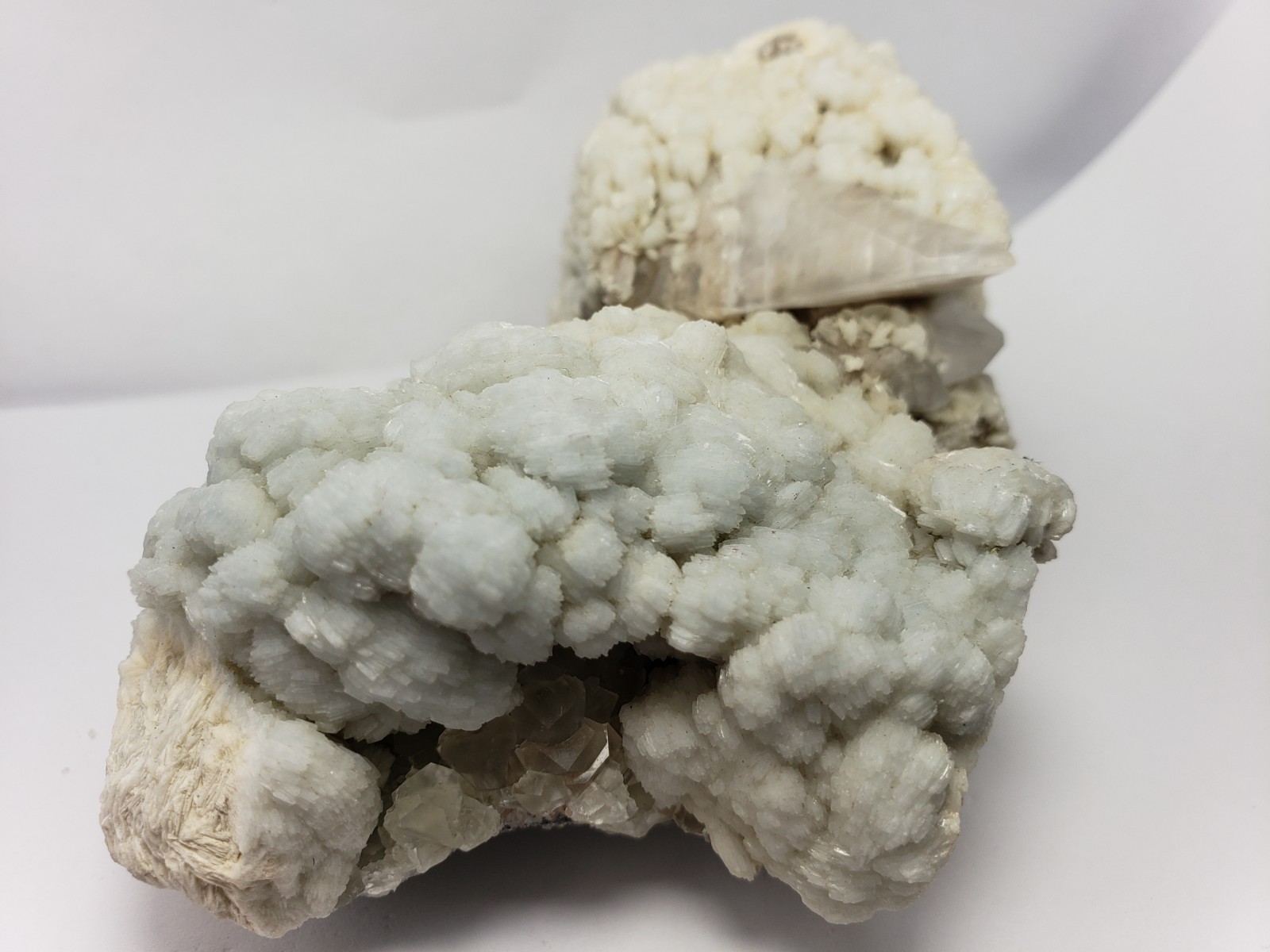 482g NEW BLUE Barite Calcite Fluorite Crystal Mineral Specimen Ontario,Canada