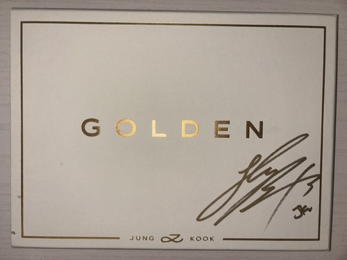 BTS JUNGKOOK GOLDEN グク 直筆 サイン入りポスター Sign BTS JUNGKOOK GOLDEN グク 直筆 サイン入りポスター Sign - メルカリ