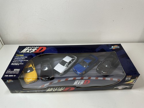 RARE Jada Toys Initial D 5 Car set Ae86 Trueno BNIB Mint