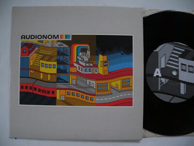 AUDIONOM Kollaps 45 7'' single 2001 Sweden EX    punk krautrock postpunk