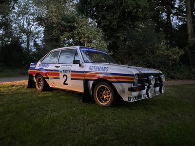 1982 Ford Escort MK2 Histotic Rally car Gartrac shell