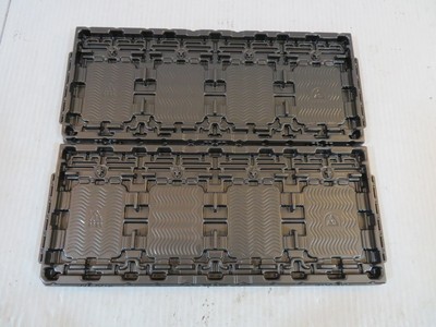 Lot of 2 AMD Epyc CPU Tray 4x Socket SP3 Processor Holder 