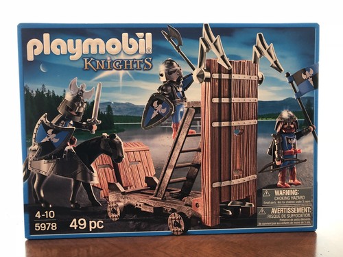 新品 PLAYMOBIL 5972 キャリーケース ナイト 騎士 Playmobil 5972 Knights Carry Case : Amazon.co.uk: Toys & Games