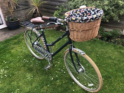 Ladies Orla Kiely Olive & Orange Bike