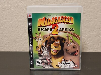 Sony Playstation 3 PS3 Madagascar: Escape 2 Africa Dreamworks Complete Game