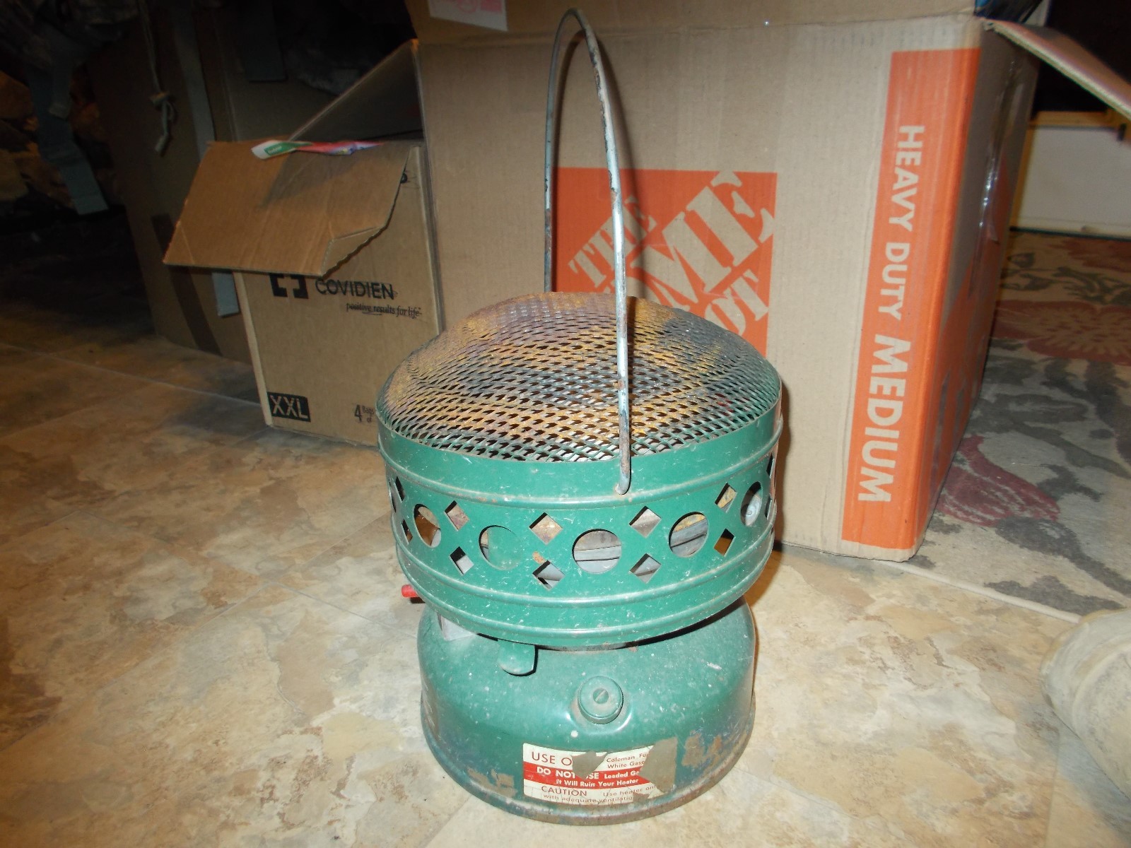 Vintage Coleman Fuel Camping Heater model 513