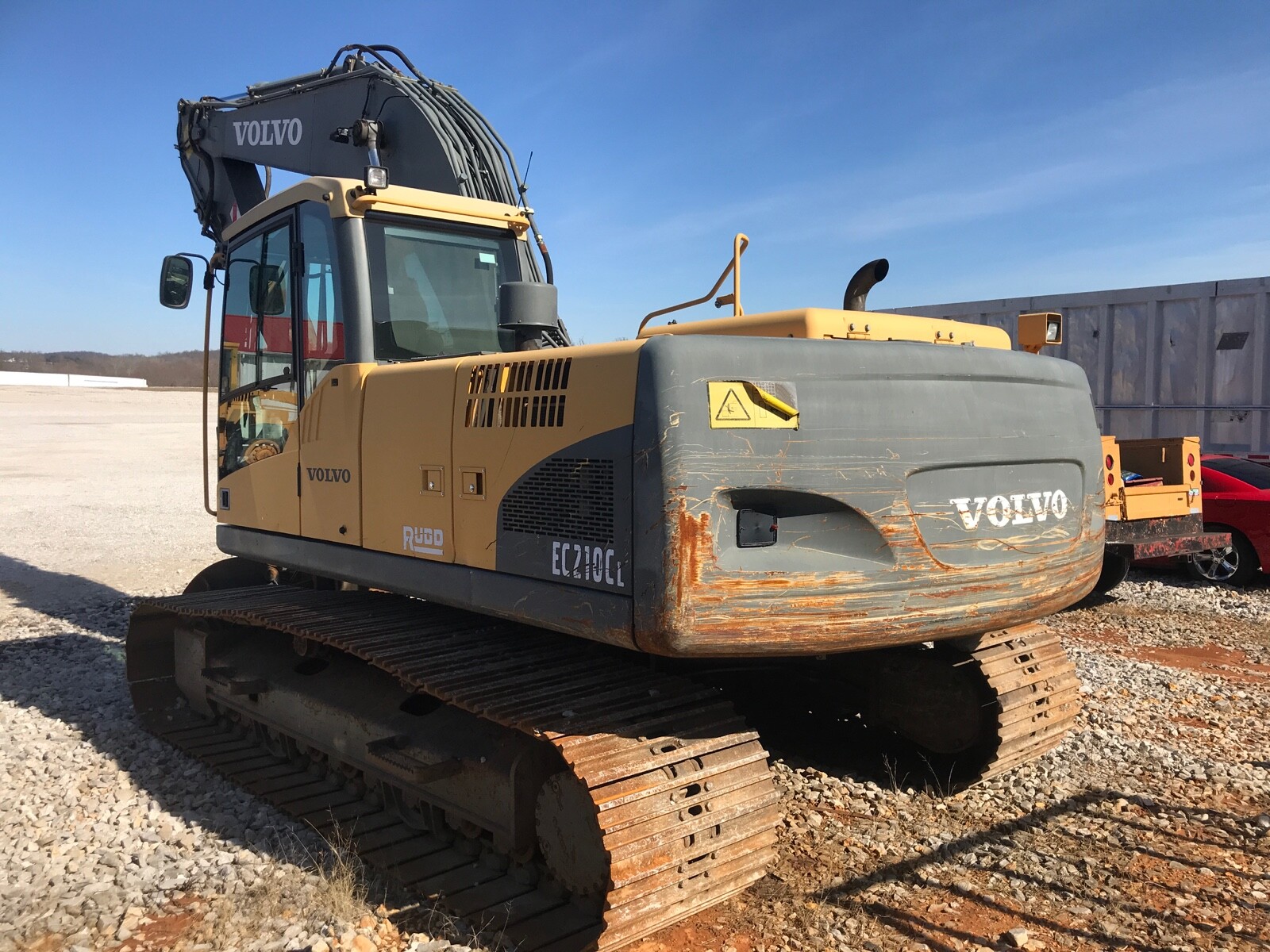 2007 Volvo EC210CL With Anvil Scrap Rotating Scrap Grapple, 1 OWNER, Very Clean!