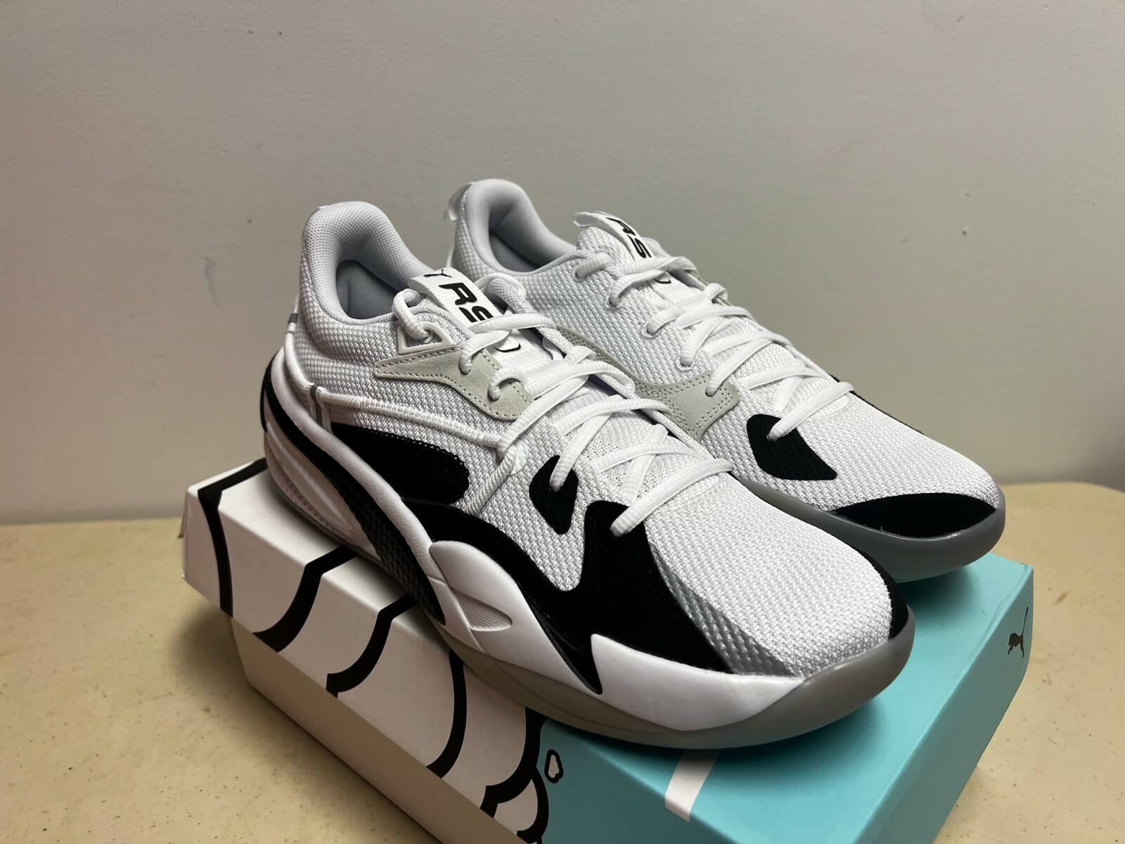 Men's Puma RS Dreamer x J. Cole Ebony and Ivory White Black
