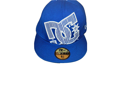 DC SHOES NEW ERA 59 Fifty vintage 2000s street flat Hat cap 6 3 4