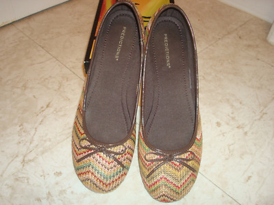 PREDICTIONS 8.5 M BALLET FLATS NEW MULTI COLOR