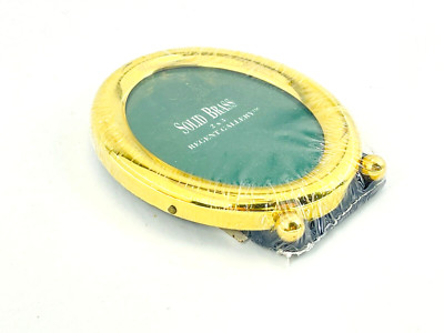 Regent 2'' x 3'' Photograph Photo Picture Holder Frame Polished Brass - NEW