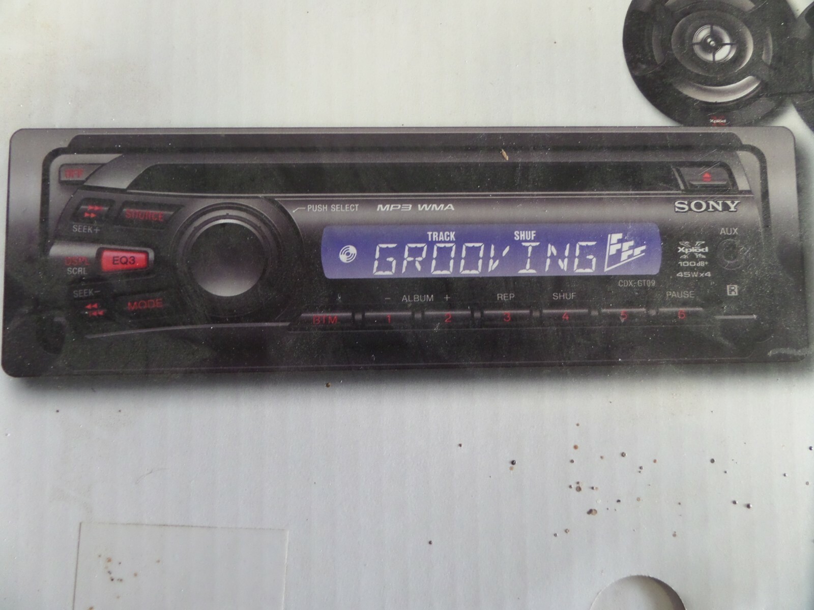 Sony Xplod in dash stereo system, CD MP3 Detachable face plate new