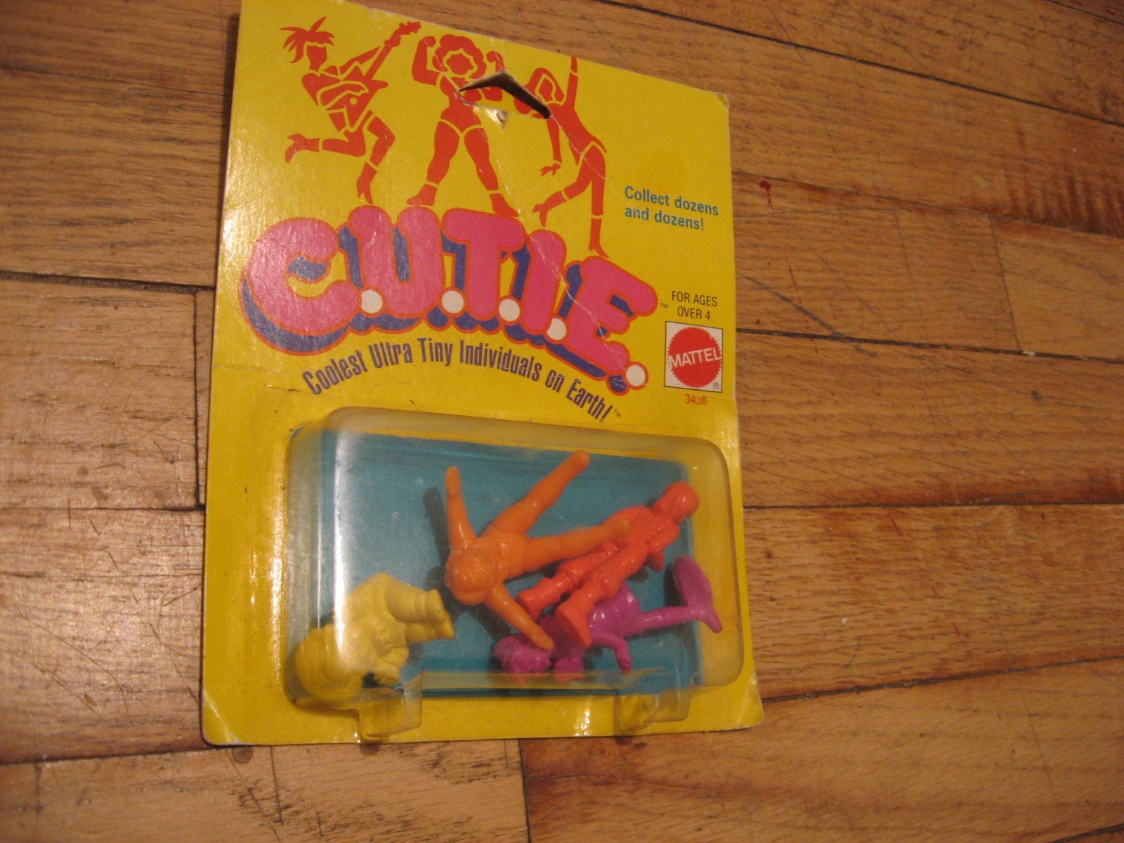 Vintage Mattel C.U.T.I.E. Cutie Miniature Figures 1986 Sealed