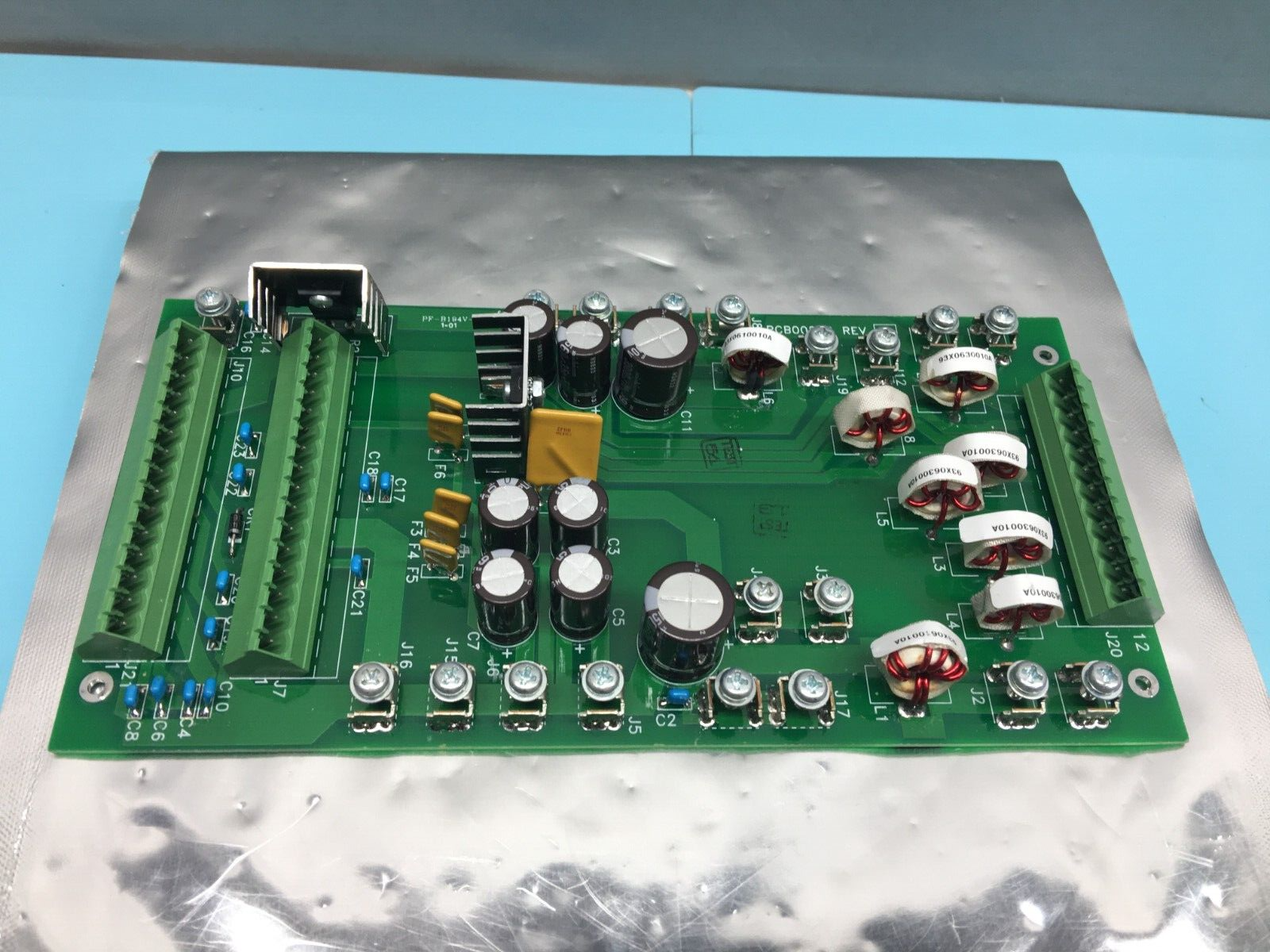 LAM 605-097677-001 ASSY, PCB, DC, FLTR, PCB00246 REV 1, PF-B194V-0, 116648