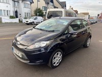2009 59 Ford Fiesta 1.25 16v Style Panther Black Low Miles