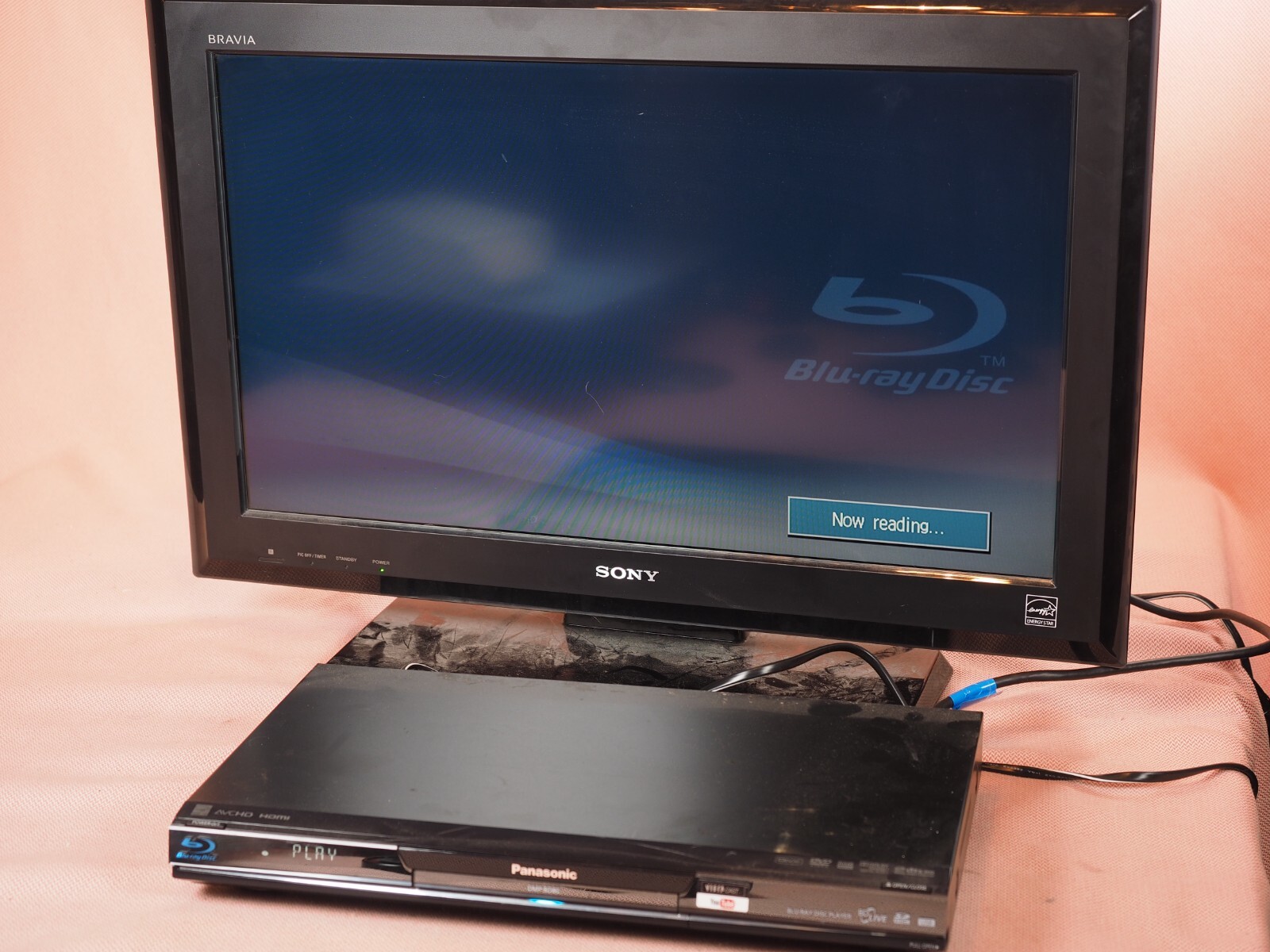 PANASONIC DMP-BD80 BLU-RAY Disc CD Player No Remote Tested PANASONIC DMP-BD80 BLU-RAY Disc CD Player No Remote Tested
