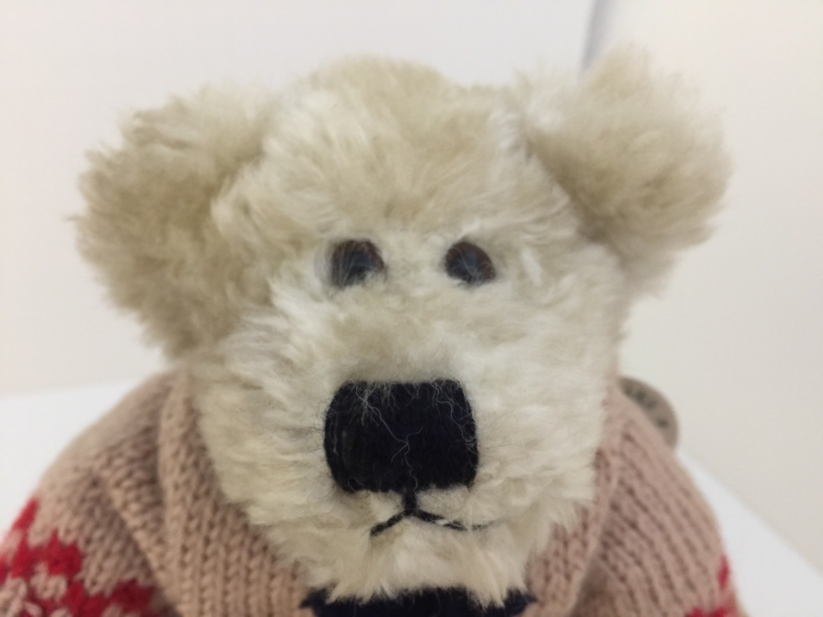 Boyds Bears & Friends DELMARVA V. CRACKENPOT Plush Bear w movable joints - quilt