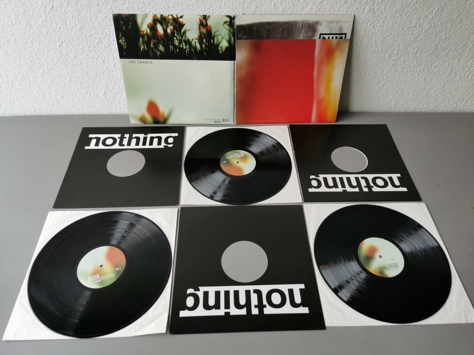NINE INCH NAILS *** original Vinyl 3LP *** The Fragile (1999 Interscope Europe) NINE INCH NAILS *** original Vinyl 3LP *** The Fragile (1999 Interscope Europe)