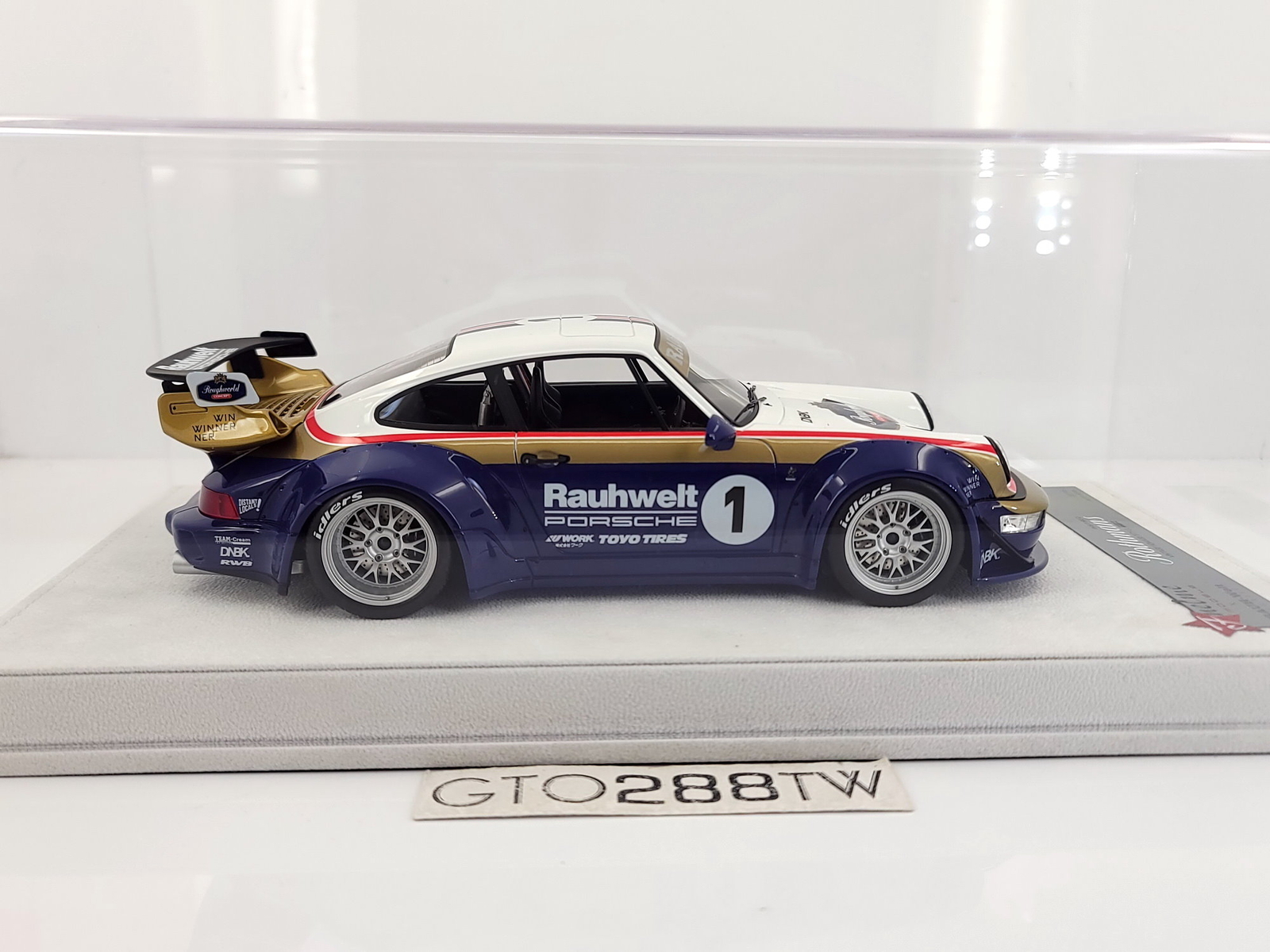 【限定999台】PGM RWB Porsche 964 Rothmans #2 Fuelme 1:18 