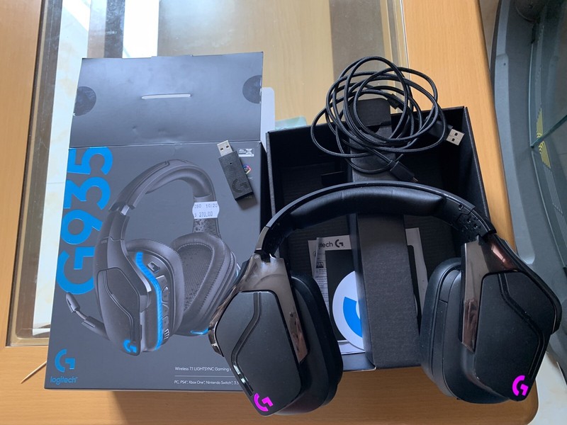 Logitech G935 7.1 Wireless Surround Lightsync Gaming Headset | Headphones \u0026  Earphones | Gumtree Australia Rockdale Area - Rockdale | 1296567204