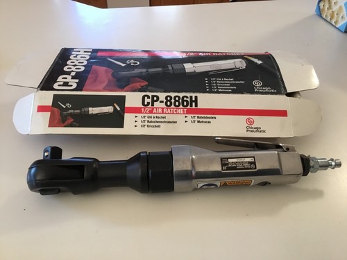 Chicago Pneumatic CP886H 1/2-Inch 50-Ft-Lbs. Compact Head Pneumatic Air Ratchet