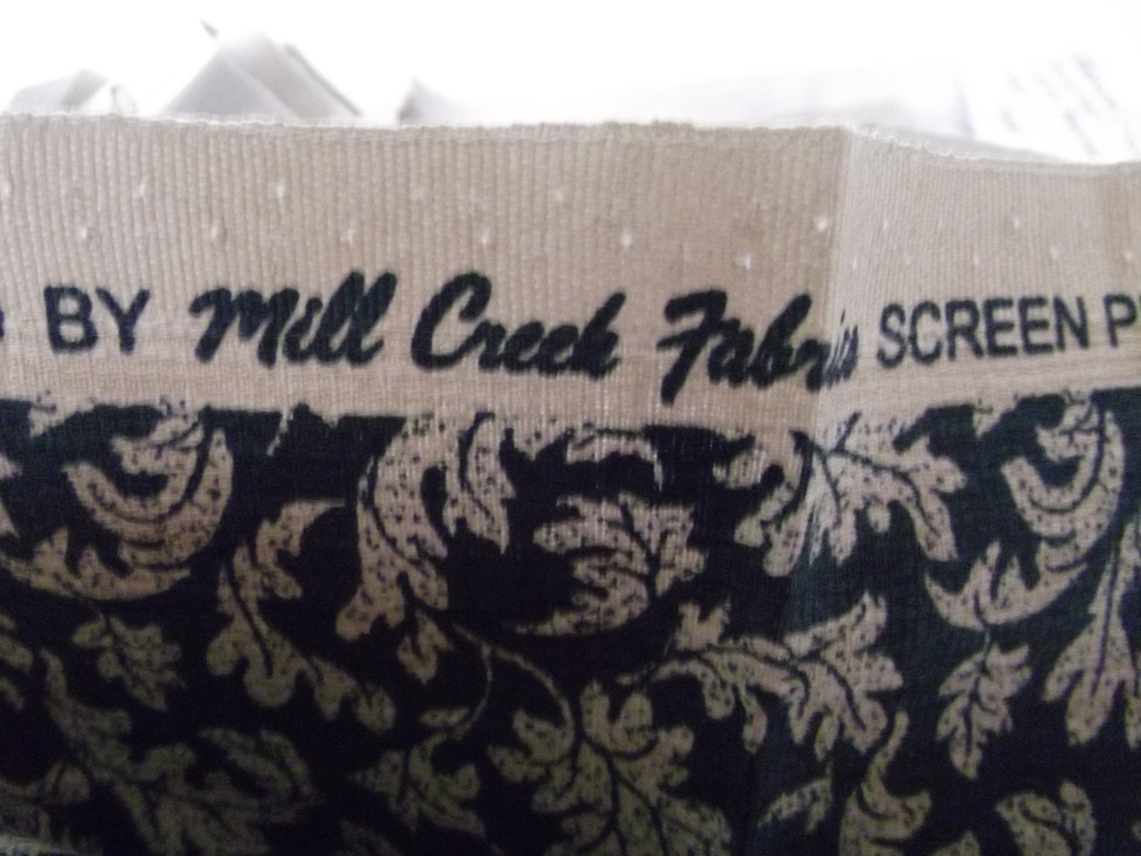 Mill Creek Fabrics Material Navy 