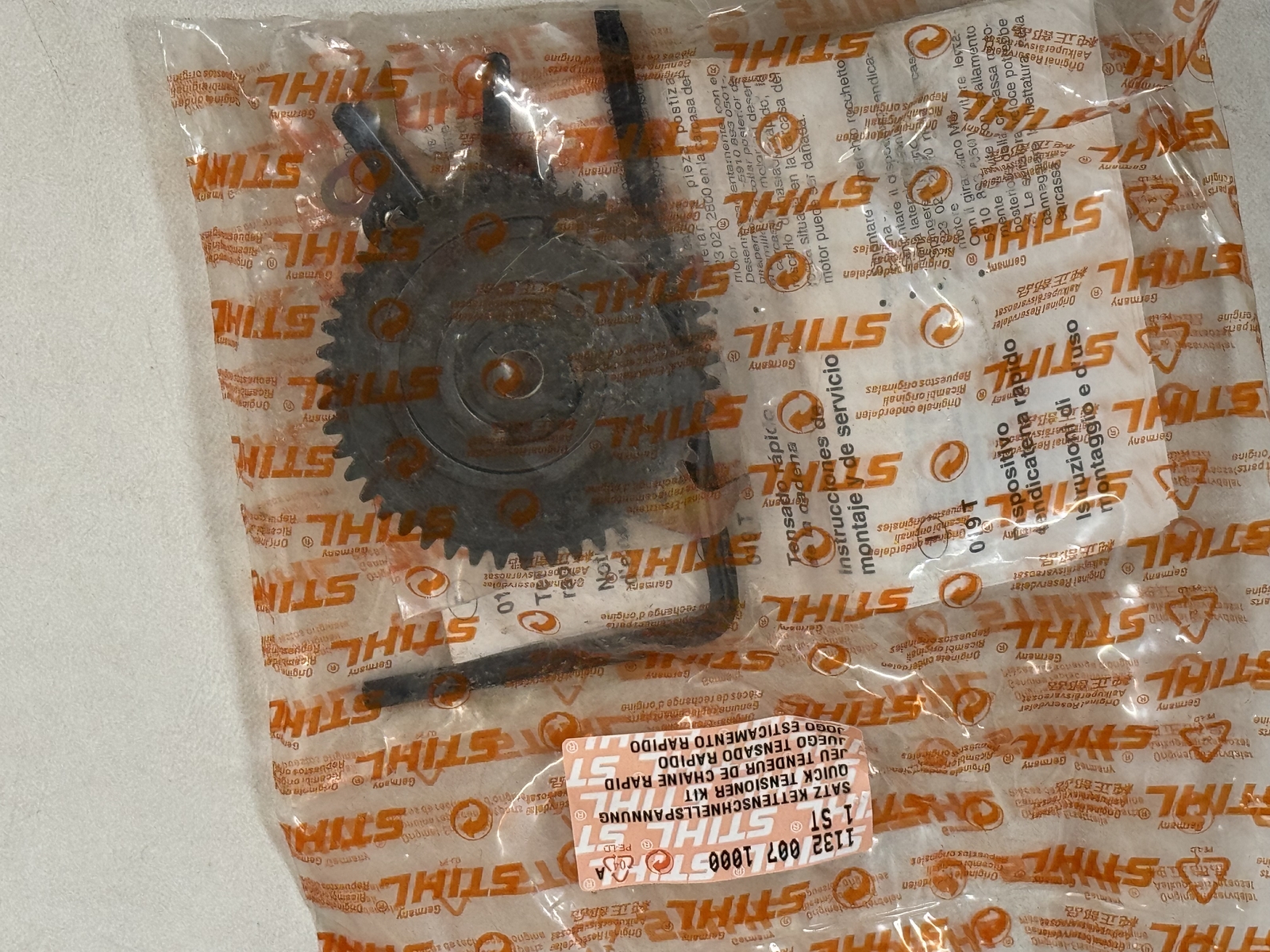 STIHL OEM QUICK CHAIN ADJUSTER 1132 007 1080 FOR CHAINSAW 019T 11320071080 019 T - Picture 4 of 5