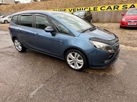 2014 VAUXHALL ZAFIRA 2.0 CDTI SRI 7 SEATER DIESEL MANUAL