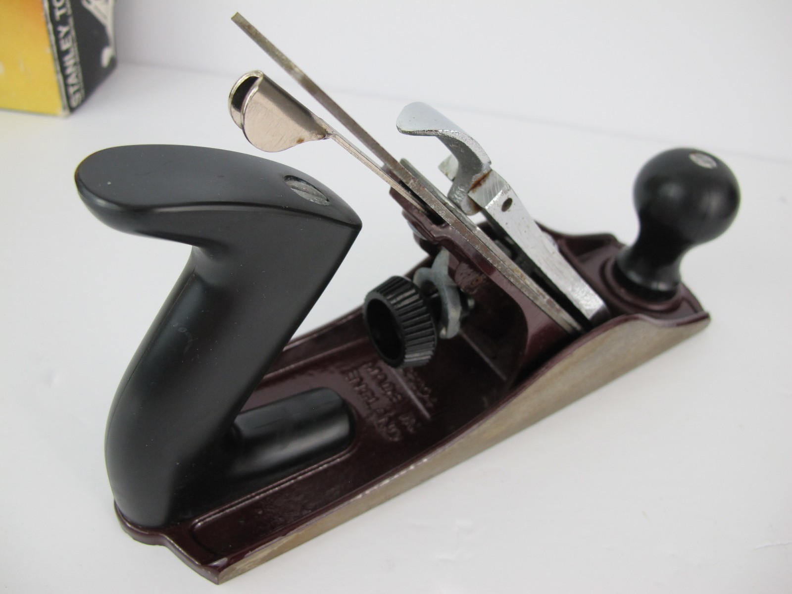Vintage Plane Stanley Tool Handyman H1204 Smoothing Plane Woodworking 245x50mm