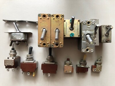 Switches Tumblers from Ussr Aviation AZCGK-10, AZSGK-2, 27V.  Azs-15. 2ppg15k2s.