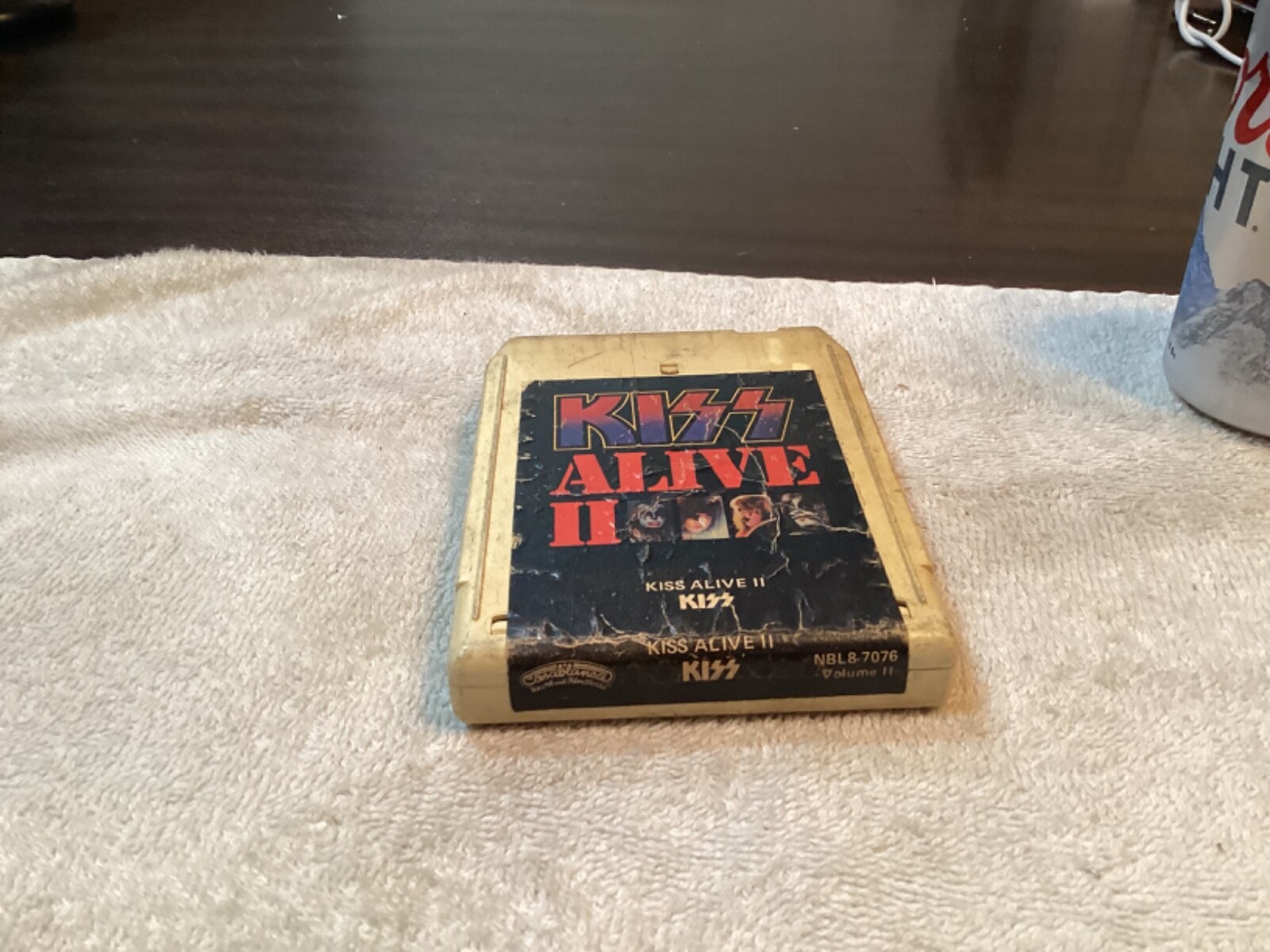 Kiss Alive 2 8 Track tape PLAY TESTED NBL8 7076 1977