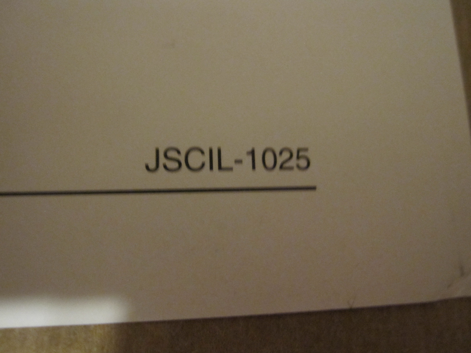 NASA print of Astronaut Michael Anderson, 8 X 10, preowned 