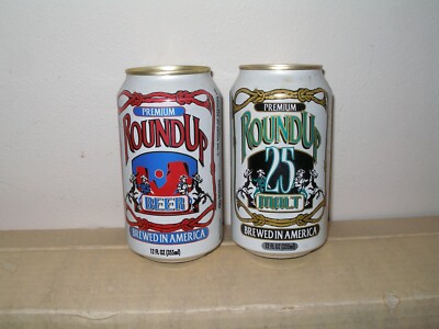 ROUNDUP, Roundup Brewing, 2-set, 12 oz, bottom opened  