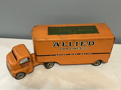 Tonka Allied Van Lines Windermere Private Label Moving Van Original 1949-52 Era