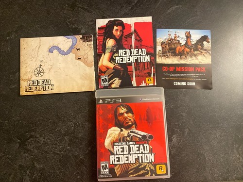 PS3 レッド・デッド・リデンプション Red Dead Redemption PlayStation 3 PS3 Game Disc, Case and