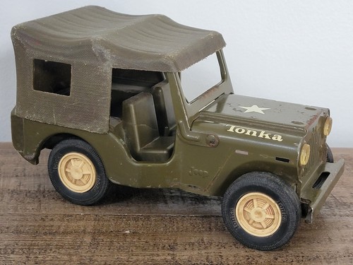 Tonka☆JEEPキャンピングカー☆ブリキ・VINTAGE Tonka☆JEEPキャンピングカー☆ブリキ・VINTAGE - メルカリ