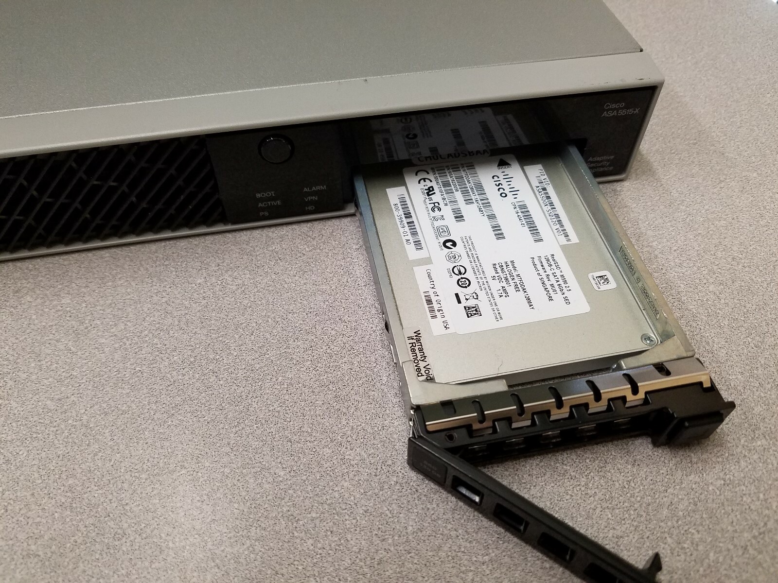 Cisco ASA5515-FPWR-K9 ASA 5500-X Series 5515-X 6GE w/ FirePOWER Firewall