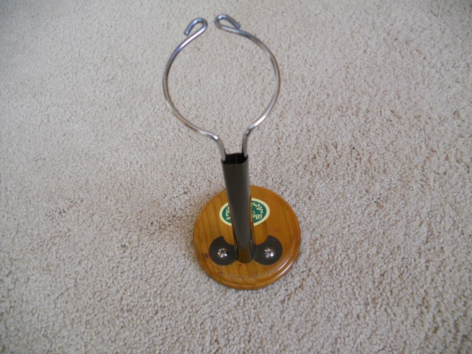 The Bearington Bears Collection Wood and Metal Stand