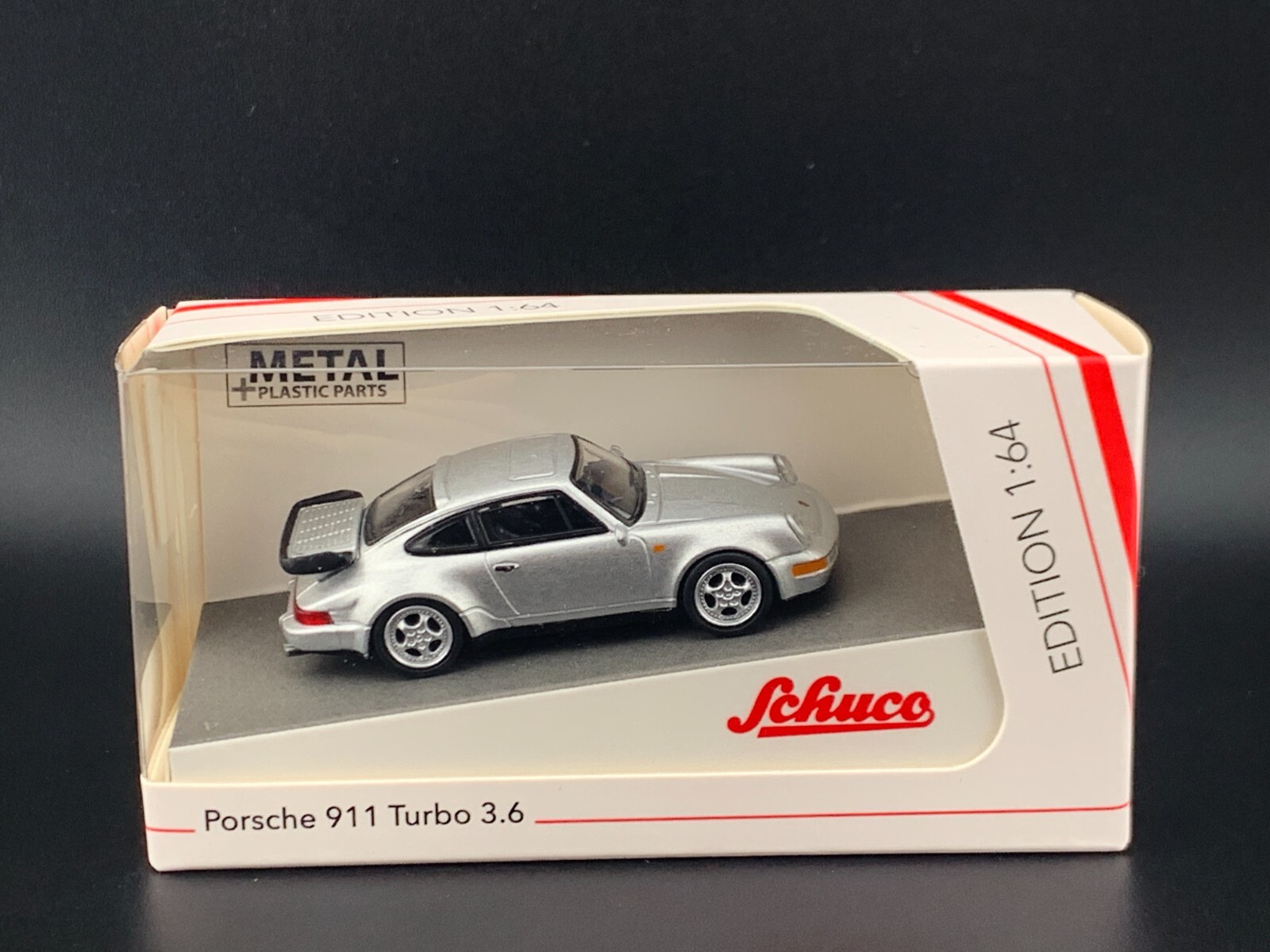 Schuco Porsche 911 (964) Turbo 3.6 Silver 1/64 | eBay