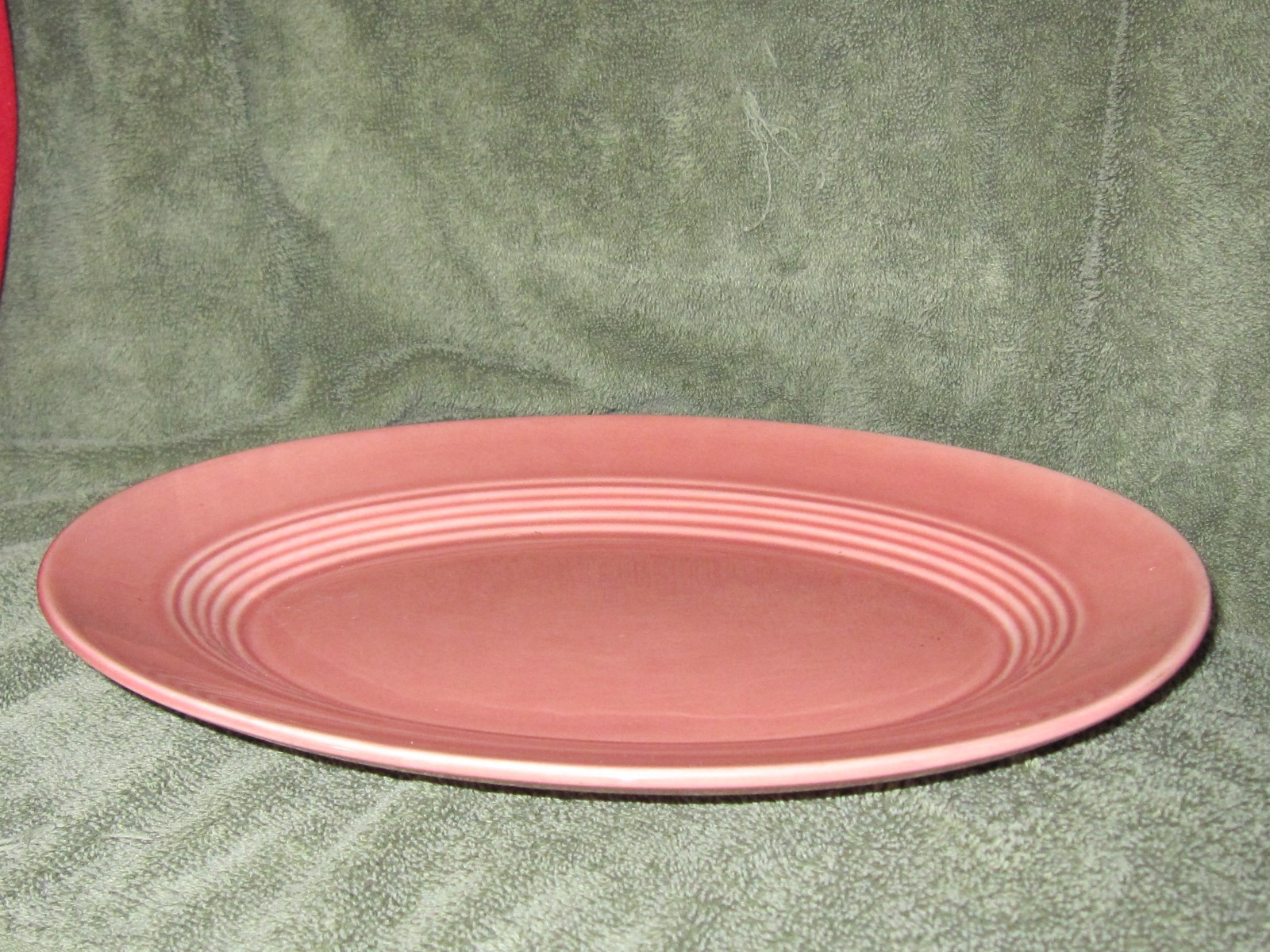 Vintage Homer Laughlin Fiesta Harlequin Rose Pink 11-1/4