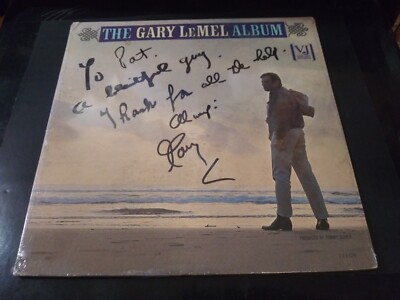 The Gary LeMel Album SEALED Original AUTOGRAPHED Mono Vee-Jay VJ1129 Record 1965