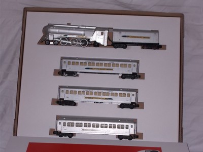 american flyer silver bullet train set